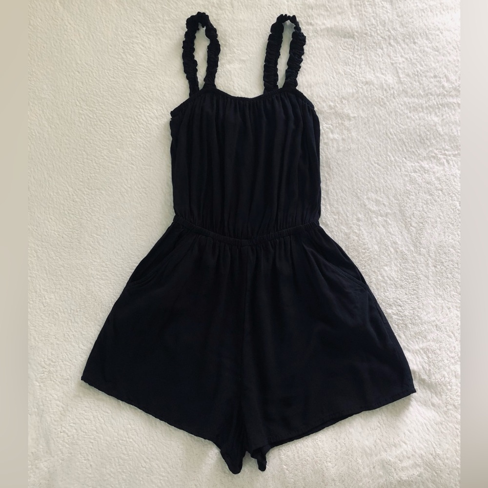 Express ✨️ Women's Black Romper Size XXS